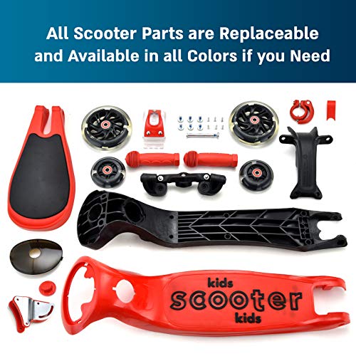 SKIDEE Kick Scooters for Kids 212 Years Old Foldable Scooter with