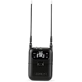 Shure SLXD5+ Portable Single-Channel Wireless Receiver | Portable single-channel receiver with 24-bit audio, wide tuning and multi-mic mode; camera and audio-bag ready