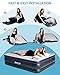 AYCLIF Air Mattress, Best Upgraded Inflatable Mattress with Built-in Electric Pump and Plush Top - Easy to Transport & Store Blow up Bed, Height 20