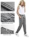 T-INSIDE Sweatpants With Pockets Women's Leisure Gray Joggers Pants