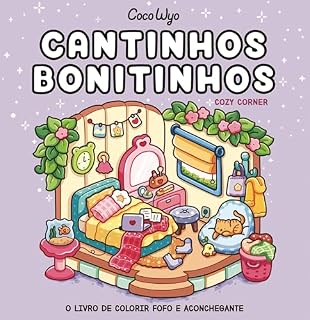 Livro Cantinhos bonitinhos (Cozy Corner) – livro de colorir Coco Wyo