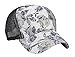 Qunson Womens's Mesh Sequins Trucker Baseball Cap Hat Black