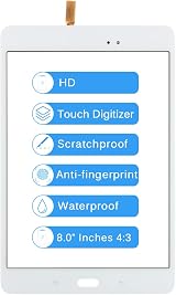 LADYSON Samsung Galaxy Tab A 8.0 T350 SM-T350 White Screen Replacement Digitizer view 2