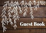 Guest Book: Rustic, Vacation Guest Book to Sign In, Airbnb, Guest House, Hotel, Bed and Breakfast, Lake House, Cabin (Elite Guest Book)