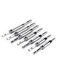 yakamoz autocentrado 7pcs Brocas para bisagra de p
