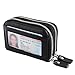 IDEAWIN Geniune Leather RFID Blocking Double Zipper Accordion style Card Wallet with ID Window Gift Box