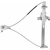 A-Premium Manual Window Regulator Front Passenger Side Compatible with Ford | for E-350 Super Duty 1999-2000 2004-2019, E-150 E-250 2003-2014, E-150 Econoline E-250 Econoline 1992-2002, E-350 Club Wagon