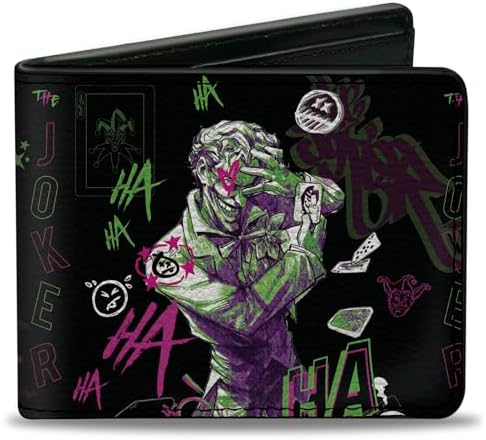 ＜JOKER × Third＞POUCH TYPE-2 Amazon.com: Buckle-Down mens Buckle-down Pu Bifold - the Joker