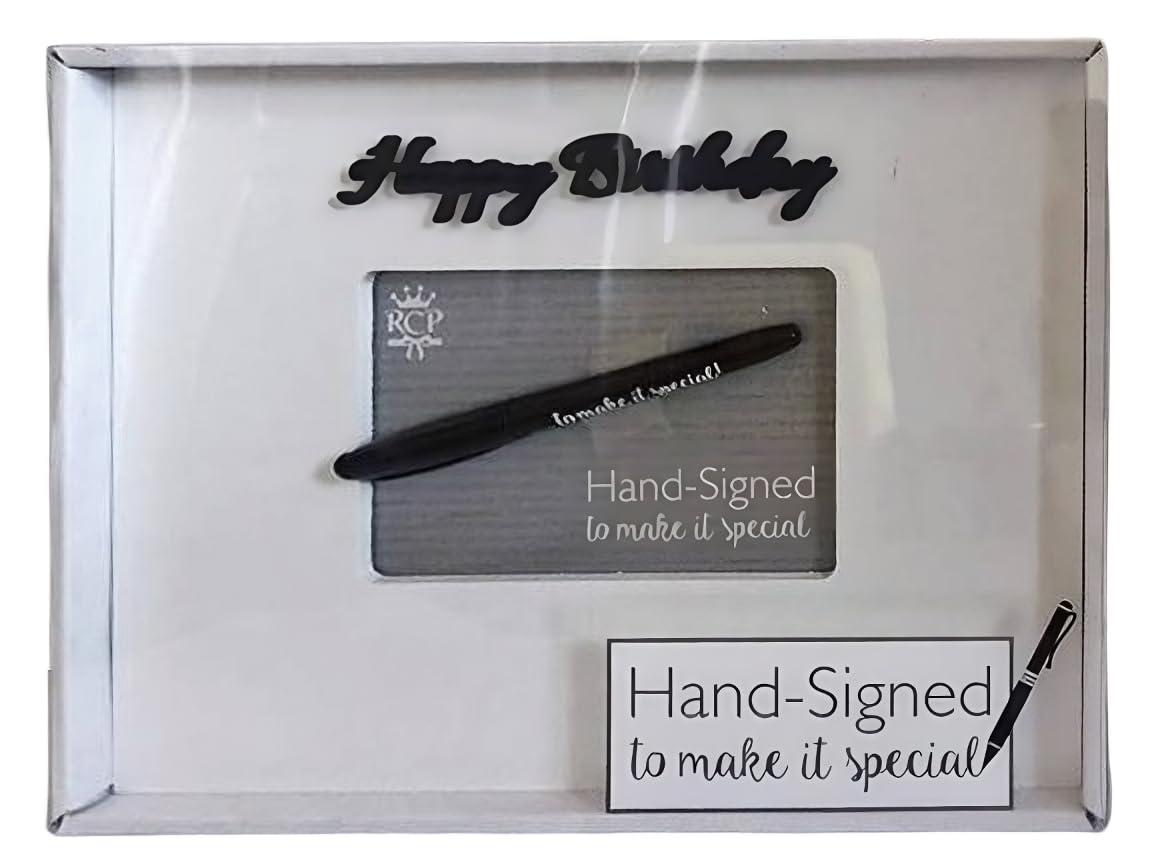 Royal County Products 'Happy Birthday' Party Freestanding Hand-signed Celebration Frame