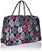 Vera Bradley Women's Cotton Weekender Travel Bag, Northern Lights, One Size