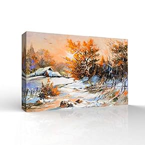 wall26 - Canvas Wall Art - Winter Forest...