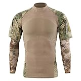 iYYVV Mens Camouflage Patchwork Short Sleeve with