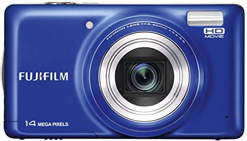 Fujifilm FinePix T350 Appareil Photo numérique 14 mpx, Zoom Optique 10x, écran 7,6 cm (3") et stabilisateur (Bleu) (Import Allemagne)