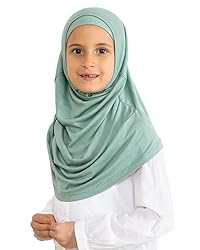 Prien Easy To Wear Hijab For Girls, Muslim Scarf
