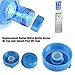 Yosoo 3 and 5 Gallon Screw on Caps Anti-Splash Water Bottle Snap On Cap Peel Off 5Pcs