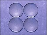 25 Pack - CleverDelights 40mm Round Glass Cabochons - 1 9/16