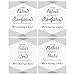Big Dot of Happiness Family Pregnancy Announcement Gift for Women and Men - Wine Bottle Label Stickers Set 4