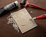 Essdee L2LTK Linocut Taster Kit - Black, Made in UK, Printmaking Supplies view 4