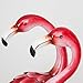 Bits and Pieces - 35 ½” Tall Metal Flamingo Garden Statues - Yard Decorations - Outdoor Sculptures - Garden Decoration - Flamingo Yard Art - Set of 2