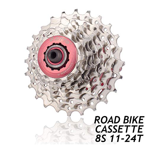 ZTT0 Road Bike Bicycle Parts 8 Speed Freewheel Cassette Sprocket 11-25T/32T/40T Compatible for Parts 2400 2300 Claris
