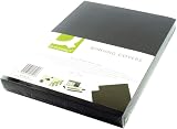 Q-Connect A4 Binding Comb Covers Leathergrain Black Pack of 100 view 2