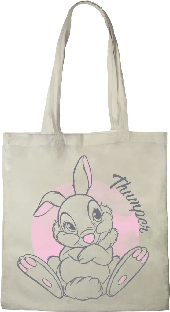 Disney Unisex Bwdbambbbb002 Tote Bag, ivory, 38 x 40 cm, Utility