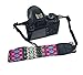 Aketek 1 X 70CM DSLR Camera Strap Neck Shoulder Strap Belt Color Pinstripe Suitable for CANON EOS Rebel T5i T4i T3i T3 T2i T1i XT XTi XSi SL1 DSLR Cameras
