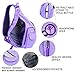 SEEU Student Backpack, Laptop School Backpack for Men Women, Travel College Bookbag Daypack with USB Charging Port, Water Resistant Rucksack Fits 15.6 inch Laptop (Purple)