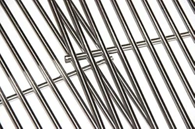 Votenli S6876C (3-Pack) Stainless Steel Cooking Grid Grates Replacement for Charbroil 463420509,463460708,463460710 463461613, 463461614, 466420909,463420508, 463420509 Master Chef,Kenmore