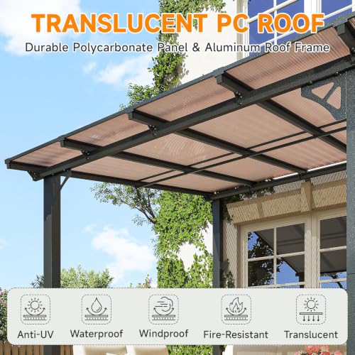 Breezestival 16'x10' Lean-to Gazebo Review: Wall-Mounted Hardtop Patio Cover image 12