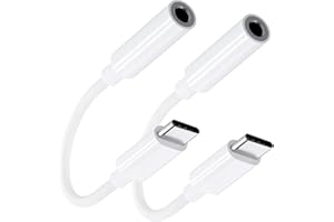 GOLDYIPE USB C to 3.5mm Headphone Jack Adapter for iPhone 15/15 Pro/Pro Max/Plus, Type C Aux Dongle Cable Cord Compatible with iPad, Galaxy S23/S23/S22/S21Ultra, MacBook,Note