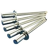 100 Rivets All Aluminum CLOSED/SEALED 4-4 1/8