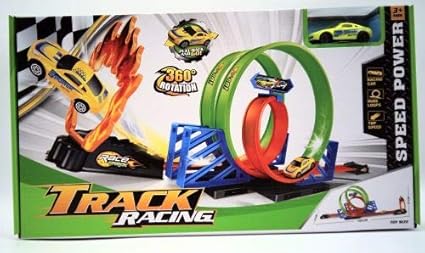 pull back racing car track