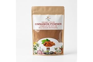 Premium Organic Ceylon Cinnamon Powder, 100 grams, True Ceylon Cinnamon, USDA Certified, Non-GMO, Gluten-Free, Pure Sri Lanka
