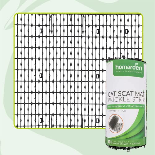 Homarden Outdoor Training Mat for Cats (13 ft) Cat Scat Mat Indoor