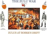 The Zulu War - Zulus At Rorke's Drift Plastic Army Men: 16 piece set of 54mm Figures - 1:32 Scale