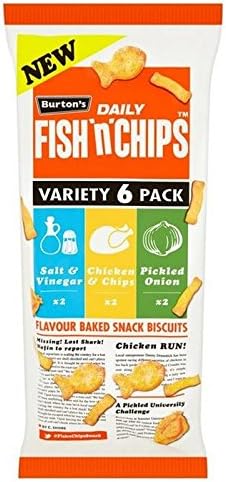 Fish 'N' Chips Variety 6 per Pack