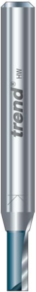 Trend Trend CraftPro Straight Two Flute Router Cutter 1/4 Shank 4.8mm