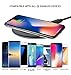 2 Pack Wireless Charger, GP Tech Ultra Slim Wireless Charging Pad for iPhone X, iPhone 8/8 Plus,Samsung Galaxy S8/S8 Plus,S7/S7 Edge,Note 8 (with all Qi enabled phones)