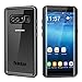Temdan Updated Samsung Galaxy Note 8 Waterproof Case Slim with Kickstand and Floating Strap IP68 Shockproof Protective Clear Case with Built in Screen Protector for Galaxy Note 8 (2017) (Pro Version)