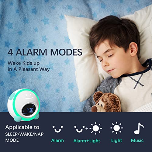 Kids Alarm Clocks,Little Tiddi Ok to Wake Clock ,Sleep Training Clock