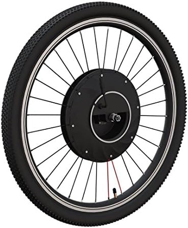 26" Front Wheel Ebike Hub Electric Battery Powered Bicycle Motor Conversion Kit with Dual Mode Controller, 36V 240W (26 "tire width MT1.75)