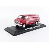 1987 Dodge Ram B150 Van 71st Annual Indianapolis 500 Mile Race Official Truck Diecast 1:43 Scale Model - Greenlight 86576