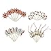 Bilipala 24Pcs Nautical Theme Cupcake Toppers Food Fruit Picks for Decoration