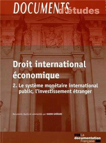Droit international économique