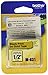Brother Tape Cartridge 0.5IN Wide, Non-laminated Black on Gold (M831)