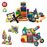 Children Hub 96pcs Magnetic Building Blocks Set: Educational Toys For Kids