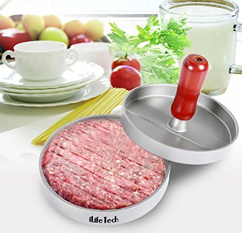iLifeTech Hamburger Press Non-Stick Meat Patty BBQ Burger Maker