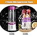 Personal Blender, Supkitdin Portable Blender for Shakes and Smoothies,With 2 FDA Approved Cups, Rechargeable, Powerful 6 Blades for Superb Mixing (Purple)