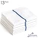 Liliane Collection 13 Terry Bar Mops Blue Kitchen Towels - 15